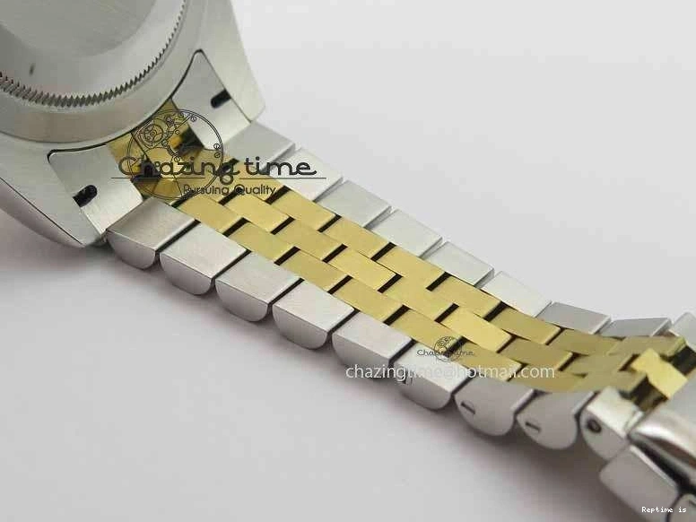 1222 Sleek DateJust II 41mm SS YG BP Maker Best Edition Silver Dial On Jubilee Bracelet A 3675